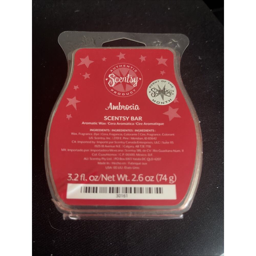 Scentsy Wax Bar Ambrosia NEW!